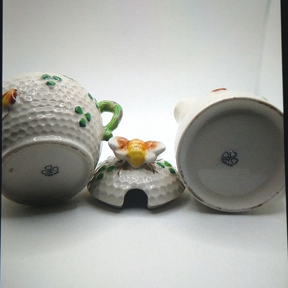 Honey Bee Cream and Sugar Set - vintage - Picture 5 of 9